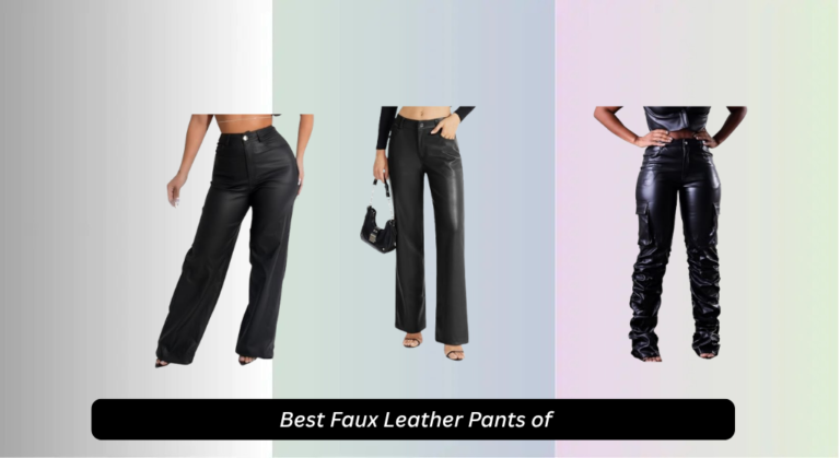 9 Best Faux Leather Pants of 2026